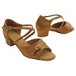 1637C Brown Satin with 1.5" Heel (2001) in the photo 
