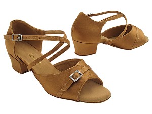 1637C Brown Satin with 1.5" Heel (2001) in the photo 