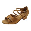 1637C Brown Satin with 1.5" Heel (2001) in the photo 