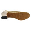 1644 60 Tan Leather & #108 Gold Dots Mesh with 2" TC Heel (3149) in the photo 