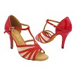 16612Mirage Red Stardust & Red Patent with 3.5 inch Stiletto Heel (575) in the photo 