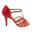 16612Mirage Red Stardust & Red Patent with 3.5 inch Stiletto Heel (575) in the photo 