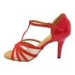 16612Mirage Red Stardust & Red Patent with 3.5 inch Stiletto Heel (575) in the photo 