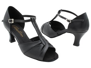 1703 Black Leather with 2.5" Heel (2899) in the photo 