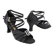 1724DX Black Satin with 2.5" Heel (2899) in the photo 