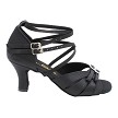1724DX Black Satin with 2.5" Heel (2899) in the photo 