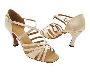 1790 Flesh Satin with 3" Heel (6812) in the photo 