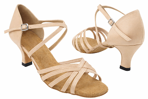 1613 192 Flesh Satin with 2.5" Heel (2899) in the photo 