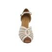 2719 323 White Gold Diamond Velvet_White Mesh with 2.5" Heel (2899) in the photo 