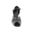 2720 Black Leather _273 Black Glitter Trim with 2" TC Heel (3149) in the photo 