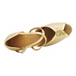2721 Gold Sequin & Shiny Gold Trim with 3" Heel (6812) in the photo 