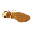 2721 Gold Sequin & Shiny Gold Trim with 3" Heel (6812) in the photo 