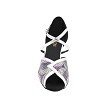 2721 Purple Silver Sequin & Shiny Silver Trim with 3" Heel (6812) in the photo 