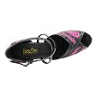 2721 Rose Black Sequin & Black Patent Trim with 3" Heel (6812) in the photo 