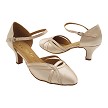 3540LEDSS 123 Flesh Satin with 2.5" Heel (2899) in the photo 