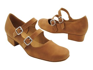 8882 Brown Nubuck with 1" women heel in the photo 