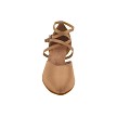 9691DX_6817DX 167 Tan Satin with 1.3" Cuban Heel (387) in the photo 