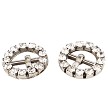 Rhinestone Buckles in silver color 