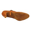 C6852 Dark Tan Satin with 2.5" Slim Heel (5830) in the photo 