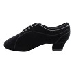 CD1116 Black Velvet with 1.5" Medium Heel (NTD) in the photo 