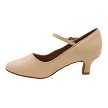 CD5024M Light Beige Leather with 2" Slim heel in the photo 