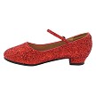 CD9001DTW Red Sparkle with 1 inch Cupcake Heel (3F781) in the photo 