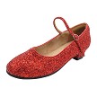 CD9001DTW Red Sparkle with 1 inch Cupcake Heel (3F781) in the photo 