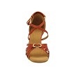 1666 Dark Tan Satin with 2.5" Heel (2899) in the photo 