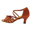 1666 Dark Tan Satin with 2.5" Heel (2899) in the photo 