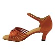 1712 Dark Tan Satin with 2.5" Heel (2899) in the photo 