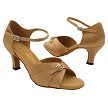 1758 Brown Satin with 2.5" Heel (2899) in the photo 