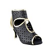 CD3022 Black_Gold with 3" Flare heel in the photo 