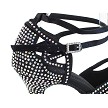 S1003CC Black Satin with (YQG) 3 inch Heel in the photo 