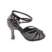 S1003CC Black Satin with (YQG) 3 inch Heel in the photo 