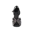 S1003CC Black Satin with (YQG) 3 inch Heel in the photo 