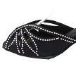 S1003CC Black Satin with (YQG) 3 inch Heel in the photo 