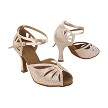 S1003CC Flesh Satin with 3" Heel (YQG) in the photo 