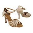 S1015CC 283 Light Brown Satin with (YQG) 3 inch Heel in the photo 