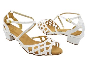 J Sassy Glitter White Diamond Illusion with 1.5" Heel (2001) in the photo 