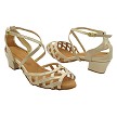 J Sassy Light Gold Leather with 1.5" Heel (2001) in the photo 