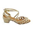 J Sassy Light Gold Leather with 1.5" Heel (2001) in the photo 