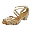 J Sassy Light Gold Leather with 1.5" Heel (2001) in the photo 