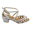 J Sassy Light Silver Leather with 1.5" Heel (2001) in the photo 