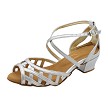 J Sassy Light Silver Leather with 1.5" Heel (2001) in the photo 