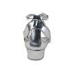 J Sandal Silver Leather with 1" Heel (8881) in the photo 