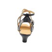 PP202 Black Leather with 1.2" cuban heel in the photo 