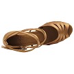 S1007 Tan Satin with 2.5" Spool Heel (PG) in the photo 