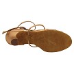 S1007 Tan Satin with 2.5" Spool Heel (PG) in the photo 