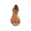 S9216 Copper Tan Satin & Copper Sequin with 2.5" Spool Heel (PG) in the photo 