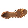 S9216 Copper Tan Satin & Copper Sequin with 2.5" Spool Heel (PG) in the photo 